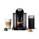 Nespresso Vertuo Coffee and Espresso Maker by Breville, Matte Black with Aeroccino Milk Frother