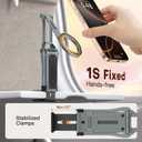 OMOTON TP02 360Rotating for MagSafe Tripod Mount, Adjustable Aluminum Magnetic Phone Tripod for iPhone 17/16/15/14 Pro Max Air, Foldable Cell Phone Stand Fits Vlog, Gym, Travel Essentials, Gray