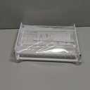 REALINN Under Sink Organizer, Pull Out Cabinet Organizer 2 Tier Slide Out Sink Shelf Cabinet Storage Shelves, Under Sink Storage for Kitchen Bathroom Cabinet, White, 1 Pack