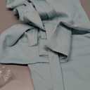 Simplebrand Ava Aqua Blackout Curtains for Bedroom 63 Inch Length 2 Panels Set, Nursery Thermal Insulated Energy Saving Rod Pocket Window Treatment Curtains Blackout Drapes, W40 x L63 Inch, Aqua