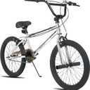 JOYSTAR 20 24 Inch Kids BMX Bike for Boys and Girls Age 7-12 | Freestyle Bicycle for Beginner Level Riders with Dual Hand Brakes & 2 Pegs | 24" Kids Bike