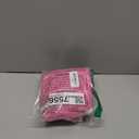 Wenrine Womens Sexy Tube Top Dress Strapless Self Tie Wrap Asymmetrical Hem Knit Summer Party Mini Dresses (Small, Pink)