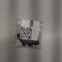 Piutouyar 4 Pcs Rubber Violin Bow Grip, Black Violin Bow General Grips Grasp Violin Accessories