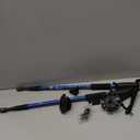 TheFitLife Nordic Walking Trekking Poles - 2 Sticks with Anti-Shock and Quick Lock System, Telescopic, Collapsible, Ultralight for Hiking, Camping, Mountaining, Backpacking, Walking, Trekking (Blue, M)