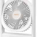Magnetic Cruise Fan Cabin Approved, Ultra-Slim (1.46") Portable Fan for Cruise Ship, Quiet & Feather-Light (13 oz), Magnetically Sticks on Cabin Ceilings and Walls, Cruise Essentials 2026
