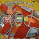 Mambobaby Baby Swimming Float Air Free Chest Baby Float with Canopy Air Free Design Safe and Comfortable for Kids