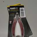 2 x Klein Tools D275-5 Diagonal Flush Cutters, Made in USA, Micro Wire & Compact Zip Tie Cutter, Ultra-Slim Precision Flush Cutter for Work in Confined Areas, 5-Inch