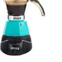 IMUSA 3 or 2cup Electric Espresso Maker, Teal