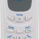 Replace Remote Control Compatible with GE Room Air Conditioner YK4EA YK4EB YK4EB1 WJ26X10242 WJ01X10348 AEM14ASL1 AEM14 AEM18 AEH18DL AEM14AMM1 AEM18DK AEM18DKG1 AEM18DL AEM18DLG1 AEM18DM AEM18DMG1