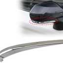 SecosAutoparts Rearview Mirror Molding Trim Chrome Front Right Side Compatible with Toyota Camry 2019 2020 2021 2022 2023 Passenger Side