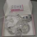 Wearable Breast Pump ABP-1308 | SPA-Level Comfort 3 Modes & 9 Levels Wearable Breastfeeding Pump, Low-Noise Electric Breast Pump Portable for Office & Home Use (27mm Shield, 21/24mm Flange) (Grey)