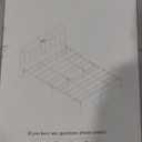 King Size Platform Bed Frame with LED Lights, Grey Upholstered Headboard with 2-Tier Storage Shelves, Charging Station, Noise Free, No Box Spring Needed, Easy Assemably