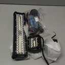 NAOEVO 12Inch LED Light Bar and 2PCS 4Inch LED Pod Lights, 420W 42000LM LED Fog/Driving/Off Road Lights Bar, Spot Flood Combo LED Light Bar with Wiring Harness Kit-3 Lead for Truck ATV Boat