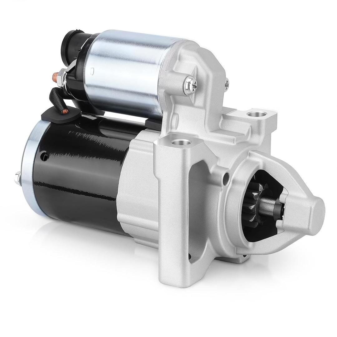 10910 Starter Motor Compatible with Chevrolet Express 2500 3500 Silverado 1500 Suburban Tahoe, GMC Savana Sierra 1500 Yukon, 4.3L 5.3L 6.2L V6 V8, Replace # 12645040, 12655055, 410-48340