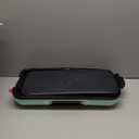 DASH Deluxe Everyday Electric Griddle with Dishwasher Safe Removable Nonstick Cooking Plate for Pancakes, Burgers, Eggs and more, Includes Drip Tray + Recipe Book, 20 x 10.5, 1500-Watt - Aqua