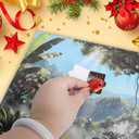 2025 Mini 3D Printed Animals Christmas Advent Calendar, 24 piece articulated flexible figurine toy Set, Birthday gifts for boys and girls, party gifts