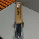 ALLZONE Heavy Duty Tension Shower Curtain Rod 42-83 Inches for Bathroom, Window, Non-Slip, Adjustable with Strong Spring Pole for Closet, Doorway, No Rust, No Drilling, Black