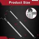 Brake Pedal Depressor,Pedal Depressor Tool 19-41" Adjustable Thickened Stainless Steel Double-Headed Anti-Slip Design Automotive Repair Work Suitable for Most Vehicle Models