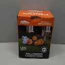 Joiedomi 8 ft Long Halloween Inflatable Three Characters and Pumpkin Patch Outdoor Decoration, Blow Up Inflatables Witch Ghost Skeleton Yard Decorations with LEDs for Party Yard Lawn Garden Decor