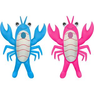 2 Packs Inflatable Lobster Costumes Blue and Pink Blow Up Suit Cosplay Outfit for Adult Birthday/Halloween/Mardi Gras/Gender Reaveal Party