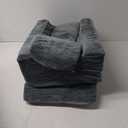 KingPavonini 4 Height-Adjustable Leg Elevation Pillows for After Surgery with Ergonomic Curve, Memory Foam Leg Support Pillow for Legs, Back Pain Relief, Wedge Pillow for Sleeping, Rest (Double Leg)