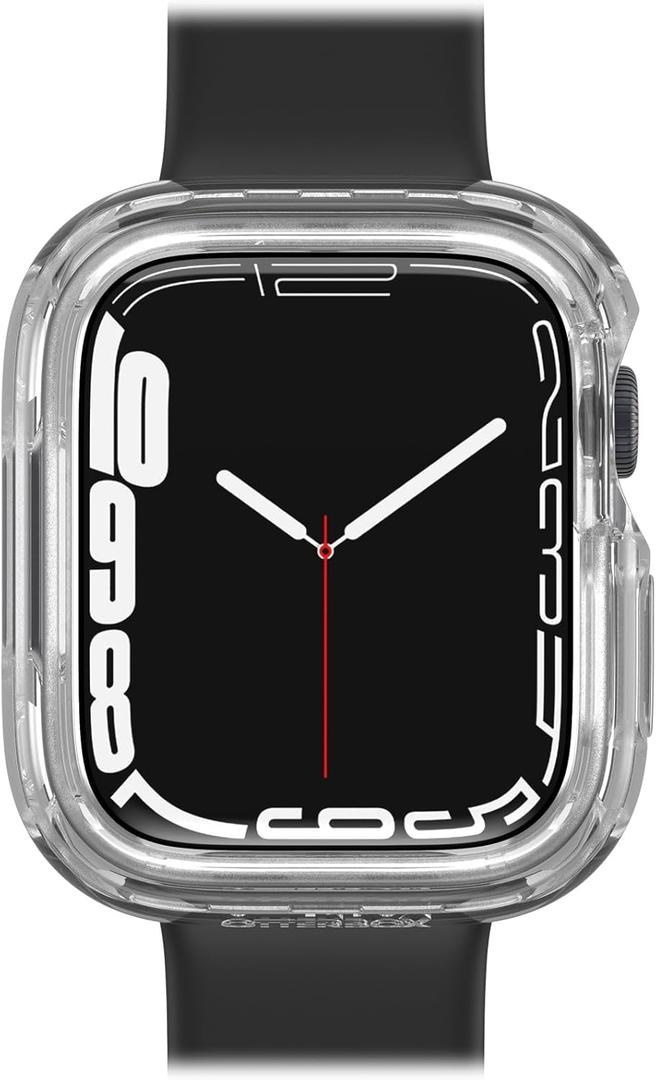 OtterBox - Apple Watch Series 7/8/9, 45mm Exo Edge Bumper Case - Protective Case for Smartwatch, Sleek & Precision Fit - Clear