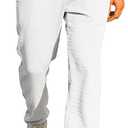 JMIERR Men's Casual Drawstring Pants Elastic Waist Lightweight Pant Summer Beach Trouser with Pockets
XL White