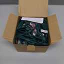 C7 Multicolor Christmas Lights Outdoor, 26Ft Vintage 5W Incandescent Christmas String Lights with 27 Ceramic Light Bulbs, Hanging Old Fashioned Xmas Decor Lights for Party Holiday Backyard Wedding