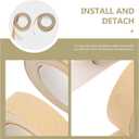 Vintage Decor 10Pcs Cloth Lamp Cover Edging Strip Light Shade Edges Banding Accessory for Home Using Natural Linen Fabric