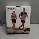 Zeerun Weighted Vest for Women & Men with Reflective Stripe and Adjustable Buckle, Comfortable & Durable Rucking Vest for Walking, Running & Strength Training, 6LBS-Black