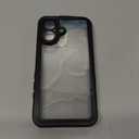 ANTSHARE for iPhone 17 Case, IP68 Waterproof Shockproof Case, [Built-in Screen Protector] - 12 FT Military Dropproof - Full Body Heavy Duty Rugged Phone Cover 6.3 inches - Blue/Clear