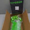 VIVOSUN Small Grow Tent for Aerogarden, Hydroponics Growing System, 20x14x21 Highly Reflective Mylar Indoor Grow Tent with Sealed Bottom Design, Ventilation Window and Cable Hole Port