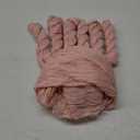 Wokceer Cheesecloth Table Runner 7Pack 10FT Dusty Pink Boho Gauze Fall Christmas Cheese Cloth Table Runner for Party Easter Rustic Sheer Table Runners for Baby Bridal Shower Wedding