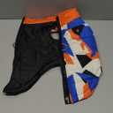 Winter Waterproof Windproof Dog Vest Coat,1 Pack Durable Doggie Winter Coat Warm Puppy Cold Weather Apparel from Small to Large Breed (Orange Camo,XL)