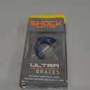Shock Doctor Mouth Guard for Braces, Blue, Adult