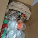 Glass Mason Jars, With Halloween Things, Animals, 6 pct