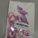 10 PCS Purple Butterfly Cupcake Topper, Purple 1st Birthday Cupcake Decoration for Kids 1st Birthday, Baby Shower Party Decorations Supplies