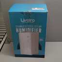 6L Stainless Steel Warm Mist Humidifier with Easy Clean and Warm Steam Function, Healthy Air Mist Humidifiers for Bedroom Living Room, with Sleep Mode and Auto-off Setting