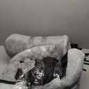 Hovicaed Indoor Dog House for Extra Large Medium Small Sized Dogs - Washable Removable Cushion and Cover Pet Orthopedic Dog Bed, Inside Dog House Large Space Strong Support, Cat Cute Tent Cave (XXL)