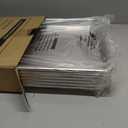 6 Pack Half Size Baking Sheet Pan Set, Aluminum Commercial Quality Cookie Sheet for Baking or Roasting, Large Thick Baking Tray Prevents Warping, 13"  18" Cookie Tray Pan