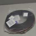 Black Rubber Weather Stripping Door Seal Strip, D Shape Door Rubber Weather Seal Strip, SelfAdhesive Weatherstripping Soundproofing Doors Sealing Strip for Windows (50 feet, Black)