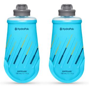 HydraPak SoftFlask - Collapsible Nutrition Flask (150ml or 250ml) - BPA Free, Easy Open Cap, Foldable, Lightweight