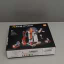 Space Exploration Shuttle Toys for 6 7 8 9 10 11 12 Year Old Boys 12-in-1 STEM Aerospace Building Kit Toy with Heavy Transport Rocket and Launcher Best Gifts for 6-12 Year Old Boys (566 PCS)