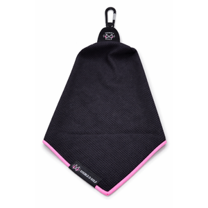 Double-D Golf Magnetic Golf Towel Supporting Breast Cancer Research