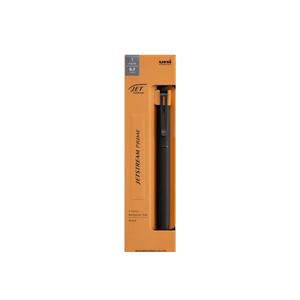 Uni Jetstream Prime Twist-Action Single Ballpoint Pen, 0.7mm Medium Point, Oil-Based Black Ink, Metal Body, Black (SXK350007.24)