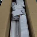 4" 23Ft Mini Split Line Set Cover, Paintable PVC Line Hide Kit
Decorative Pipe Cover with Flexible Duct for Mini Split Air Conditioners, Central AC, Heat Pump & HVAC, Outside and Inside