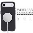 BLACKBROOK Leather Case for iPhone Air – Arden Handcrafted Slim Snap-On Cover, Full Grain Leather, MagSafe Compatible, Camera & Screen Protection, Elegant Gift Box Black