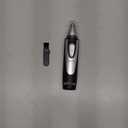 Ear and Nose Hair Trimmer Clipper - 2026 Professional Painless Eyebrow & Facial Hair Trimmer for Men Women,Battery-Operated Trimmer with IPX7 Waterproof,Dual Edge Blades for Easy Cleansing Black