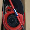 O-Cedar EasyWring Microfiber Spin Mop, Bucket Floor Cleaning System, Red, Gray, Standard