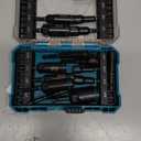 LIBRATON Magnetic Nut & Driver Set, 16pc Impact Driver Bit Set, 1/4"-9/16" Nut & 1/4"-4/3" Deep Nut Drivers, SAE Drive, Toolbox for Car Repairs